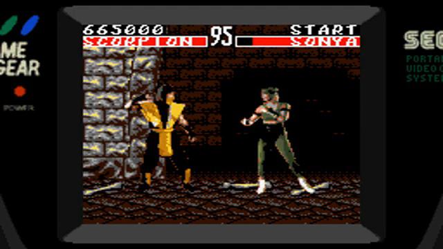 SEGA game gear mortal kombat смотреть онлайн