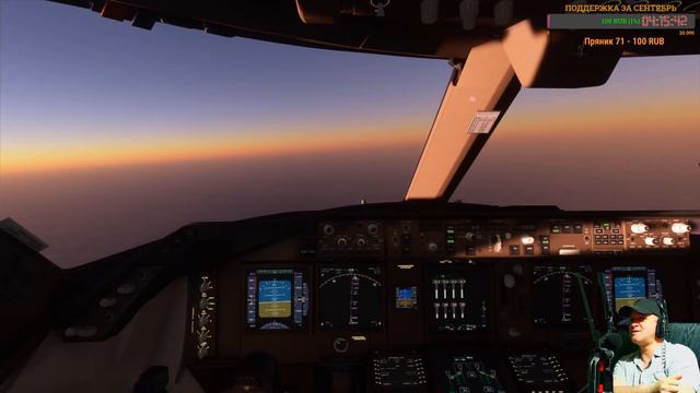 Microsoft Flight Simulator - Boeing 747-800 - Пробуем взлететь и посадить эту громадину