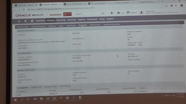 Day3 Part6 Oracle Training AR Module смотреть онлайн