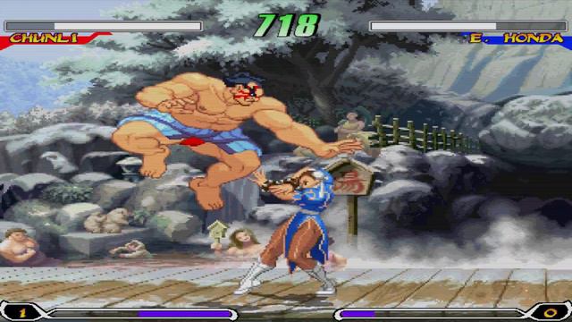 M.U.G.E.N Chunli From Street Fighter Series Arcade Gameplay смотреть онлайн