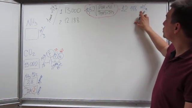 Химические расчеты. Расчет объема NH3 при заданном соотношении NH3:CO2? Задача на 60 секунд!!! смотреть онлайн