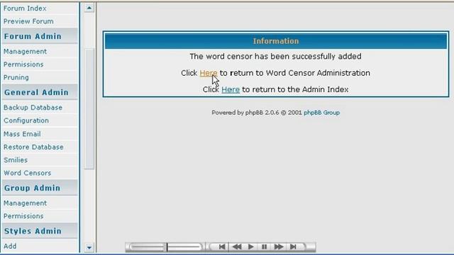 Censoring words in phpBB смотреть онлайн