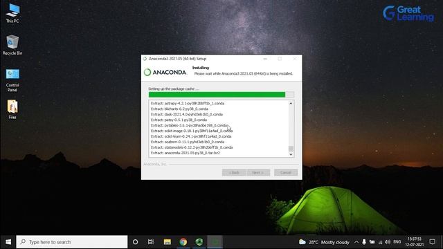 How to Install Anaconda Python on Windows 10 | Anaconda Installation Video | Great Learning смотреть онлайн