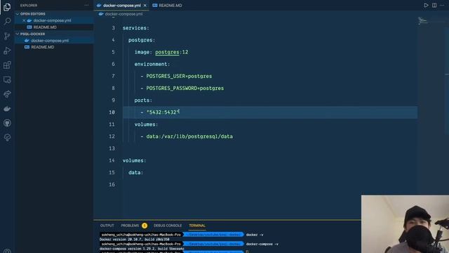 Setup postgres and pg-admin in docker compose смотреть онлайн