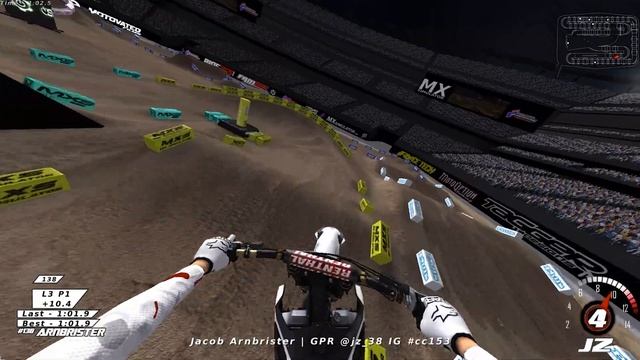 2022 Foxborough Supercross Rd 15 On Board - Mx Simulator смотреть онлайн
