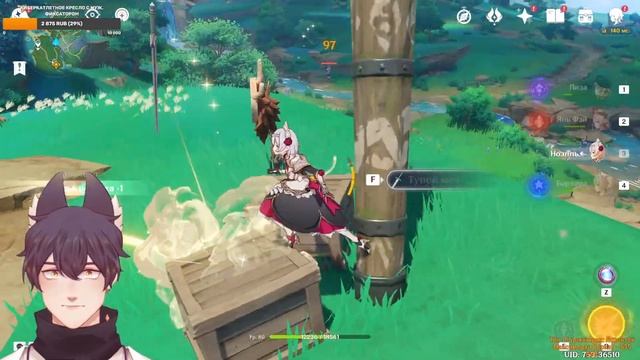 Изучаю дырку ЯЭ МИКО 74% из 100% / Пылесошу карту / Играю в Genshin Impact / Макриди