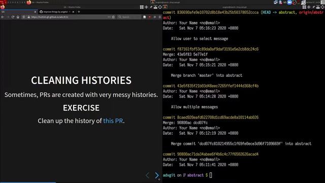Hackerschool AY 20/21 S 1: Advanced Git смотреть онлайн
