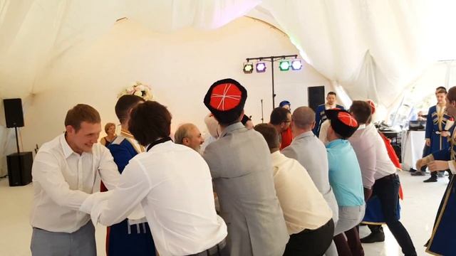 Московский Казачий Хор на свадьбе Алексея и Кристины смотреть онлайн