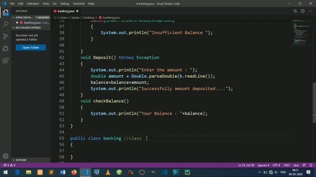 Banking Application | Core Java | Console Program | Learning Bazaar смотреть онлайн