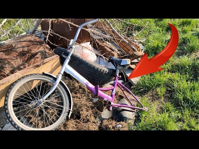 Вы не поверите, что простой парень сделал из старого велосипеда!!! смотреть онлайн