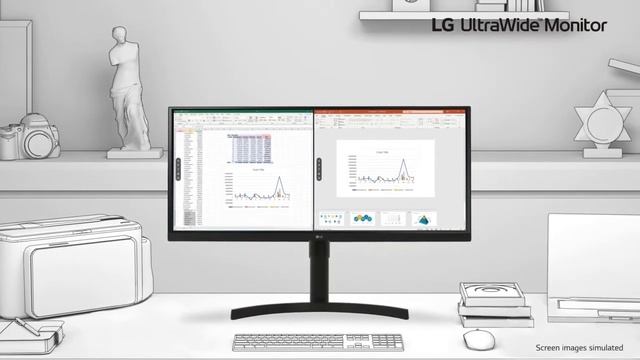 21:9 LG UltraWide™ Monitor for Multitasking смотреть онлайн