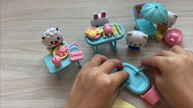 Алёна открывает и играет с Fun Eggs Family смотреть онлайн