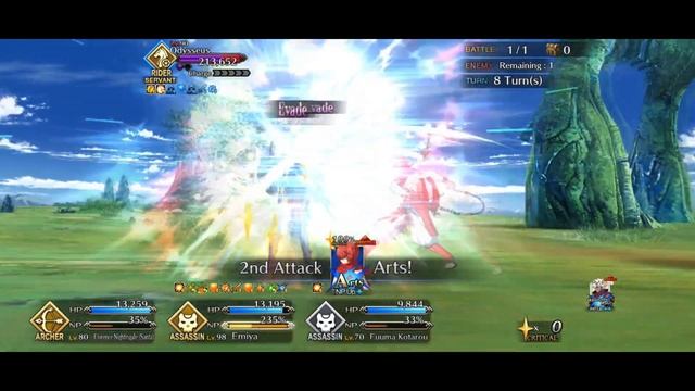 [NA] Aeaean Spring Breeze Challenge Quest - Support EMIYA [Assassin] f2p Setup. смотреть онлайн