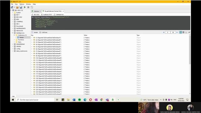 Grupo 9 Función InsertMany ROBO 3T смотреть онлайн