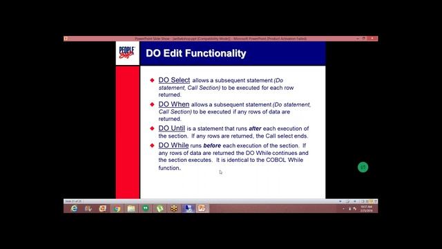 Application Engine introduction смотреть онлайн