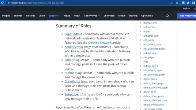 HOW TO CREATE USER ROLES IN WORDPRESS смотреть онлайн