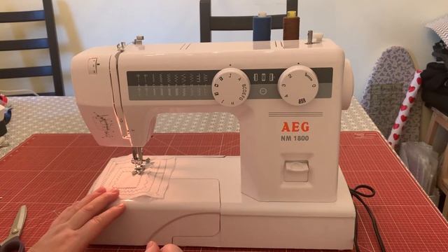 AEG NM 1800 1600 Nähmaschine #nähmaschine #sewingmachine #AEG