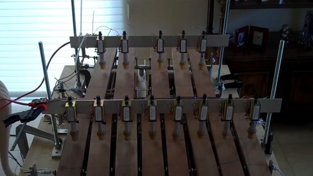 Arduino Marimbabot Prototype Test - Moonlight смотреть онлайн