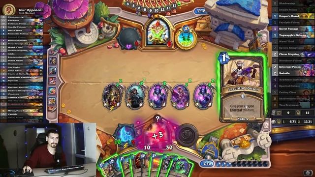 HUGE Cutlass Thief Tess Rogue Is Really FUN To Watch! Fractured in Alterac Valley | Hearthstone смотреть онлайн