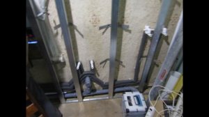 Гипсокартон в ванной под плитку. Коммуникации.