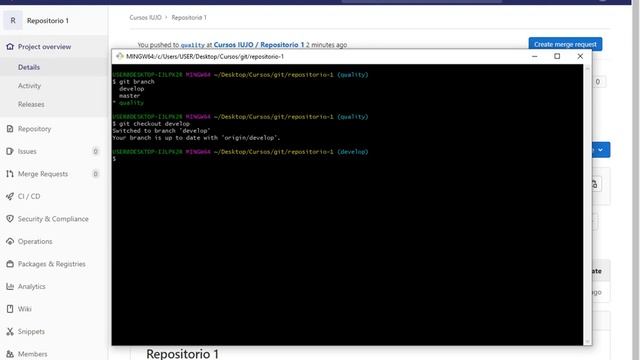 06. Git flow init Parte 2 смотреть онлайн