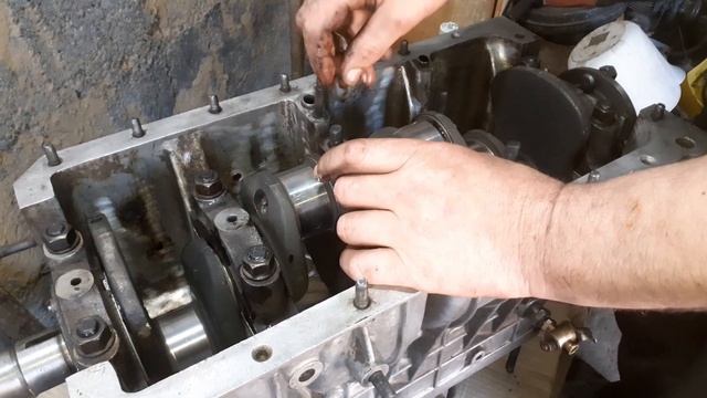 Сборка двигателя подробная ЗМЗ-402 (Часть 1). #уаз #змз402 #уаз3303 #двс #коленвал