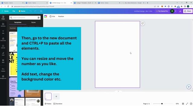 Create Number Shape Photo Collage using Canva Custom Frames смотреть онлайн