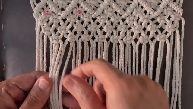 Macrame Bag Macrame Sling Bag  Tutorial Macrame Net Bag Pattern Macrame Crossbody Bag Shoulder Bag
