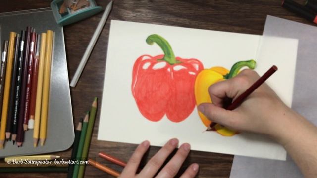 CREATE REALISTIC Colored Pencil Drawings IN LESS TIME Using a Marker Base смотреть онлайн