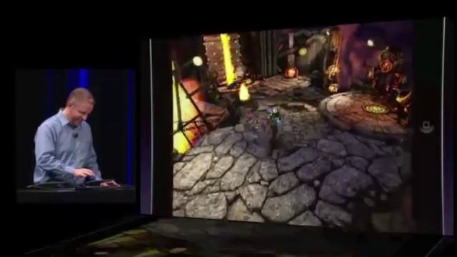 New iPad Keynote: Epic Games iPad Demo New Infinity Blade Dungeons смотреть онлайн