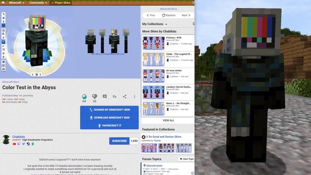 20 Trending Minecraft Skins! смотреть онлайн
