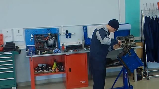 17-05-2022 ВАМК ДЭ id 102816 Ремонт и обслуживание легковых автомобилей (модуль E) смотреть онлайн