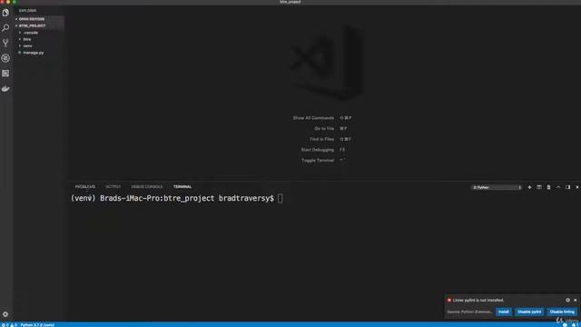 Python Django Dev To Deployment Project Based Course - Django Install & Project Setup - Video 10 смотреть онлайн