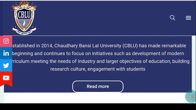 Haryana B.Ed Admission 2021 MDU B.Ed Admission 2021 CRSU B.Ed Admission 2021 KUK DECRUST CBLU IG смотреть онлайн