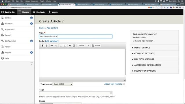 Drupal 8 Basics #17 - Automatic Path Aliases смотреть онлайн