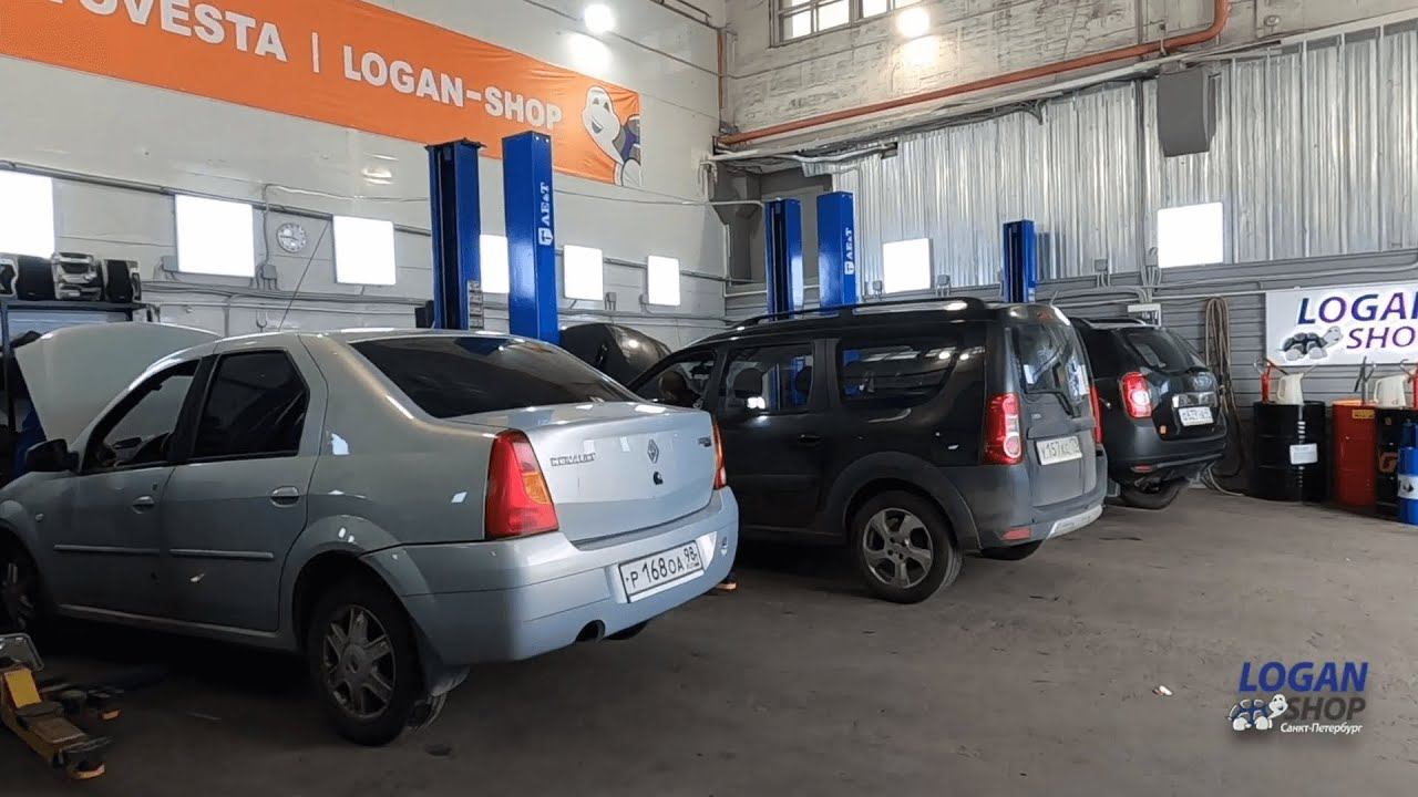 Новый сервис Логан-Шоп СПб | День в новом сервисе Logan-Shop на Кузнецовской улице смотреть онлайн