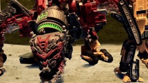 Transformers 2 Devastator studio series stop motion