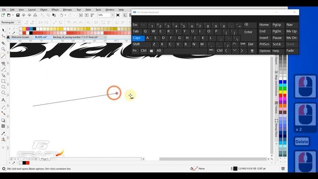 TUTORIALS : FONT ALTER STEP - 1 (CORELDRAW 2020) смотреть онлайн