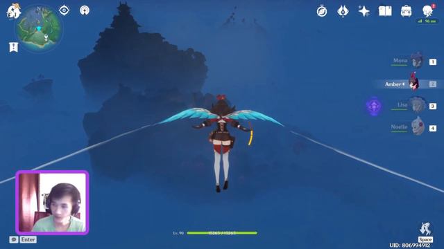 GENSHIN IMPACT BIRTHDAY SPECIAL: AMBER'S BIRTHDAY GLIDING ADVENTURE! Pt. 1 смотреть онлайн