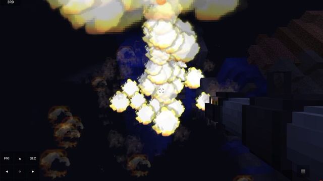 Играю в Майнкрафт Java версия мод на Techguns смотреть онлайн