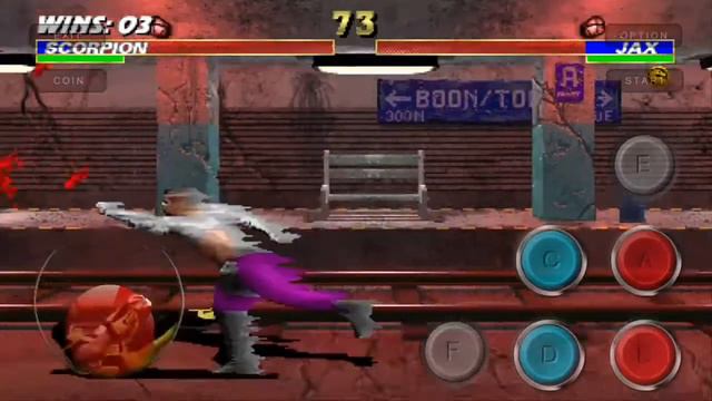 Ultimate Mortal Kombat 3 (ARCADE) Scorpion Playthrough. смотреть онлайн