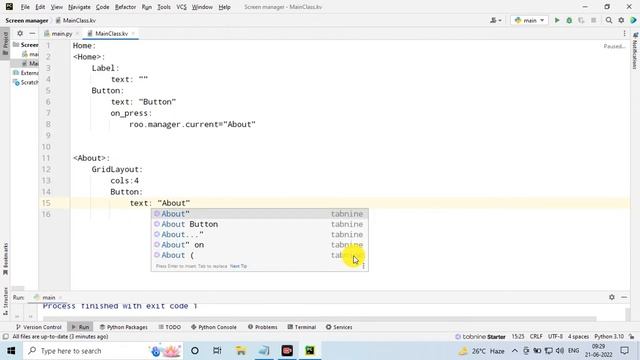 Python @kivy Screen, ScreenManager for beginners смотреть онлайн