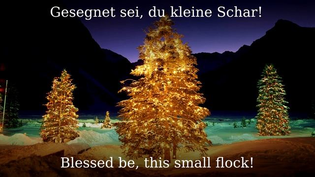 Am Weihnachtsbaum die Lichter brennen [German Christmas song][+English translation] смотреть онлайн