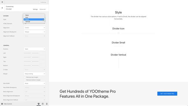 Using the Divider Element | YOOtheme Documentation (WordPress) смотреть онлайн