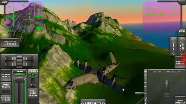 Turboprop Flight Simulator под музыку!!! смотреть онлайн