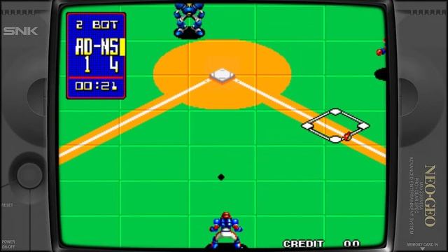 2020 Super Baseball Gameplay (Neo Geo/Arcade) смотреть онлайн
