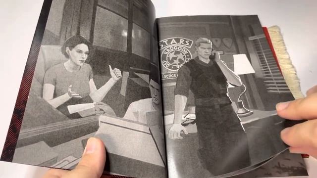 Resident Evil Sketch Zine - распаковка, пролистовка смотреть онлайн