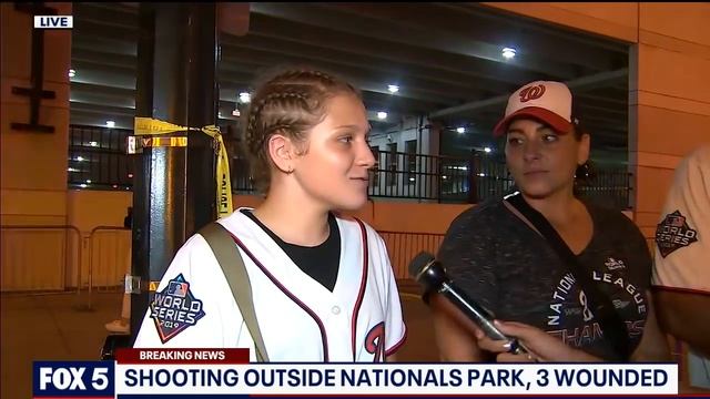 Fans react after Padres-Nats game suspended following shooting outside stadium | FOX 5 DC смотреть онлайн