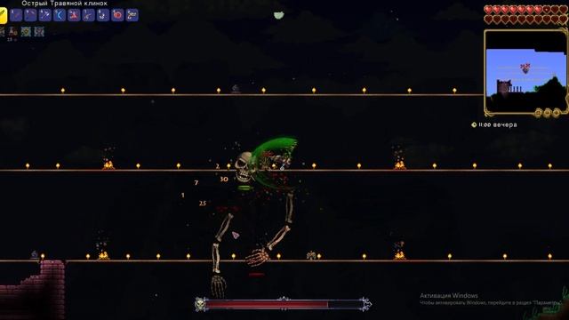 УЛУЧШЕННЫЙ МОЗГ КТУЛХУ!ПОПЫТКА УБИТЬ СКЕЛЕТРОНА!ИСТИННЫЙ ВОИН!ИГРА Terraria! смотреть онлайн
