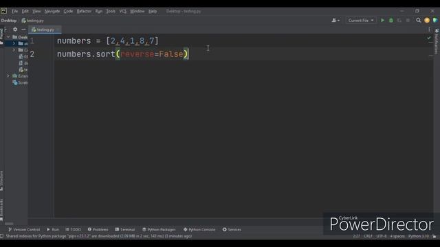 Python Sort Method: Sorting Made Simple - 1 Minute Python Tutorial || Python Tips and Tricks смотреть онлайн